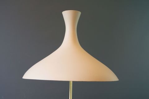 Mid Century Cosack Diabolo Crowfood Lamp