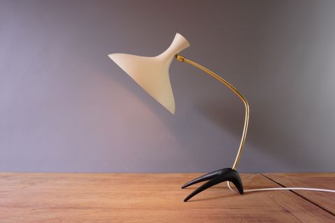Mid Century Cosack Diabolo Crowfood Lamp