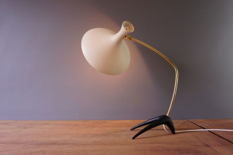 Mid Century Cosack Diabolo Crowfood Lamp
