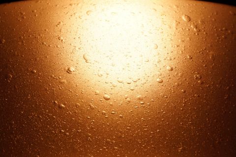 Cosack Eisglas Deckenleuchte