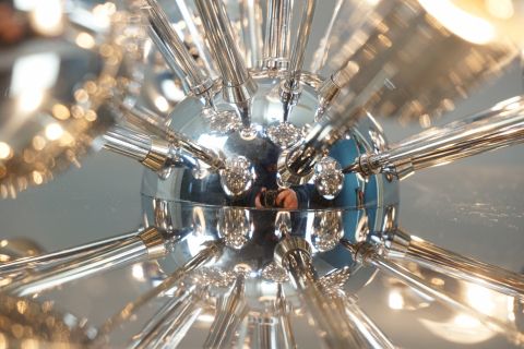 Cosack Sputnik Leuchte Chrom