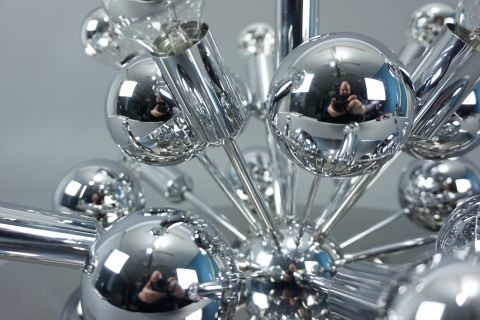 Cosack Sputnik Leuchte Chrom