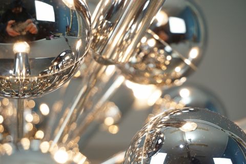 Cosack Sputnik Leuchte Chrom