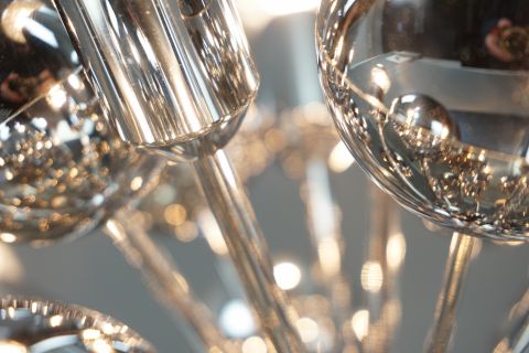 Cosack Sputnik Leuchte Chrom