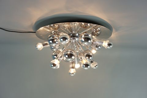 Cosack Sputnik Leuchte Chrom