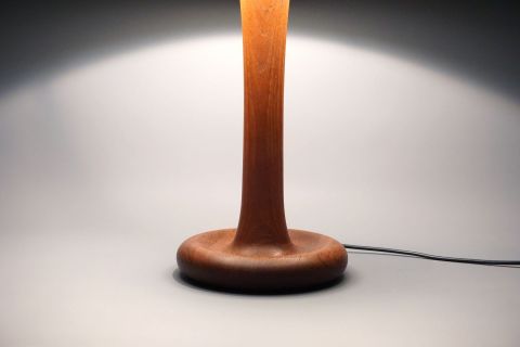 Danish Dyrlund Teak Tablelampe