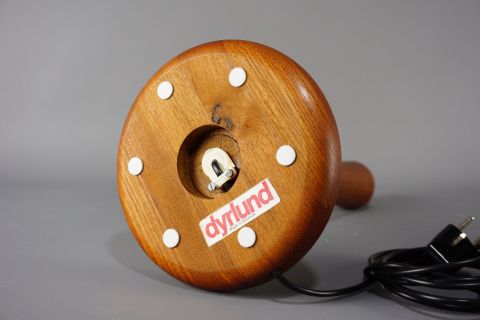 Dänische Dyrlund Teak Tischlampe