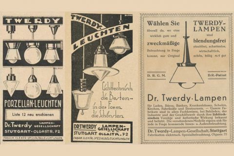 Dr.Twerdy Deckenleuchte Bauhaus-Moderne