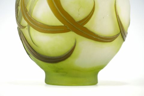 Emile Galle Art Nouveau Eucalyptus Vase Nancy