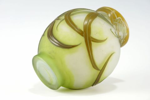 Emile Galle Art Nouveau Eucalyptus Vase Nancy