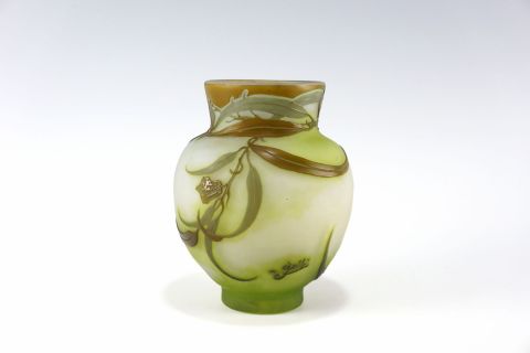 Emile Galle Jugendstil Eukalyptus Vase Nancy