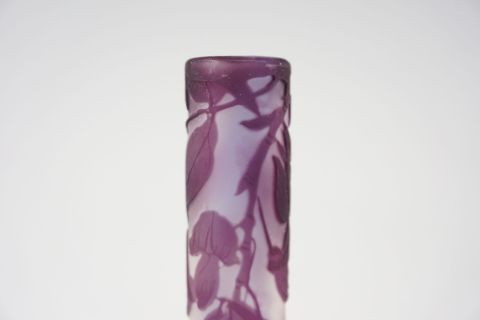 Emile Galle Jugendstil Solifleur Wisteria Vase