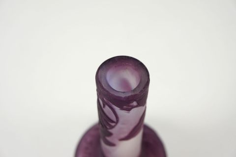 Emile Galle Jugendstil Solifleur Wisteria Vase