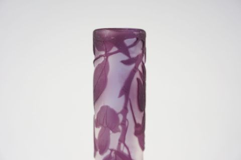Emile Galle Jugendstil Solifleur Wisteria Vase