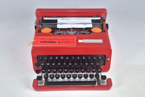 Ettore Sottsass Schreibmaschine Olivetti
