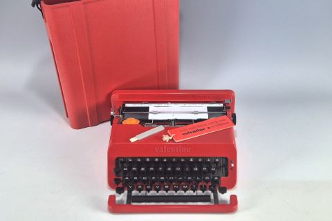 Ettore Sottsass Schreibmaschine Olivetti