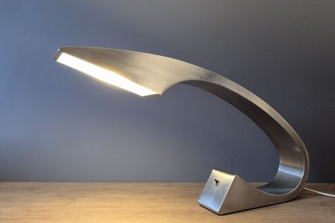 Fase Impala Futuristische V2A Schreibtischlampe