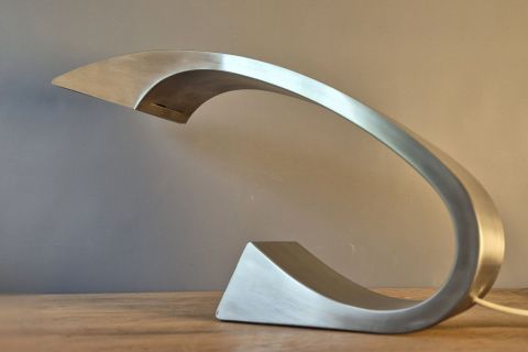 Fase Impala Futuristische V2A Schreibtischlampe