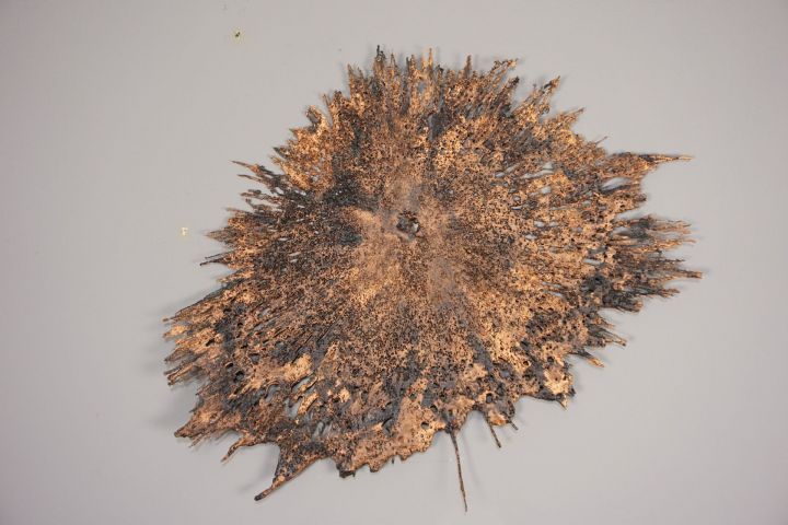 Fat Lava Brutalist Wand Skulptur 60s