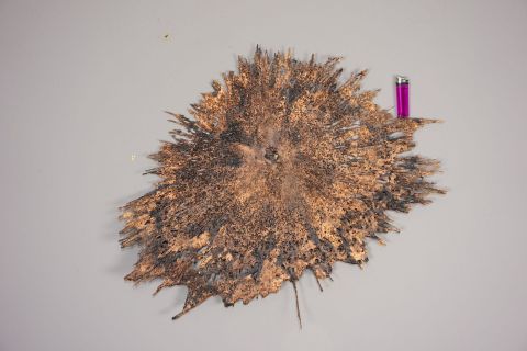 Fat Lava Brutalist Wand Skulptur 60s