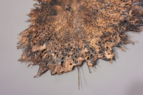 Fat Lava Brutalist Wand Skulptur 60s