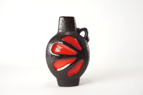 Fat Lava West German Pottery Vase - ES Ceramic