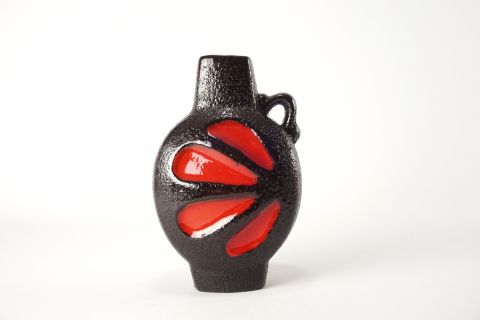 Fat Lava West German Pottery Vase - ES Keramik