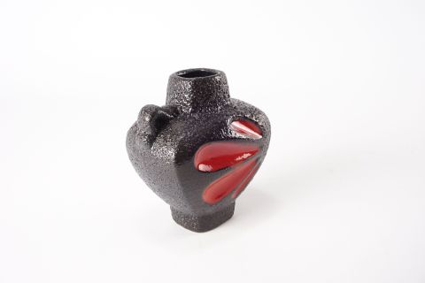 Fat Lava West German Pottery Vase - ES Ceramic