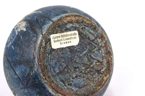 Gerhard Liebenthron Studio Keramik Vase