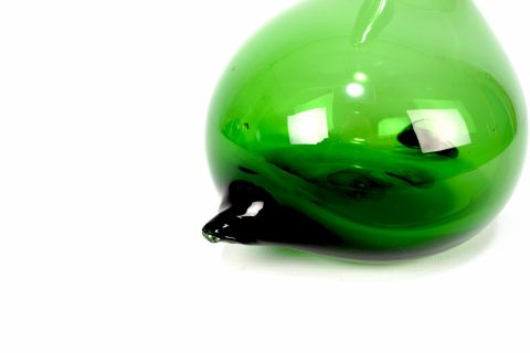 Gio Ponti Empoli Verde Glass Decanter Murano