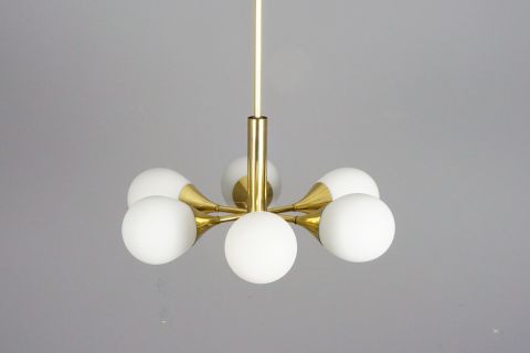 Golden Kaiser Sputnik Atomic Lamp