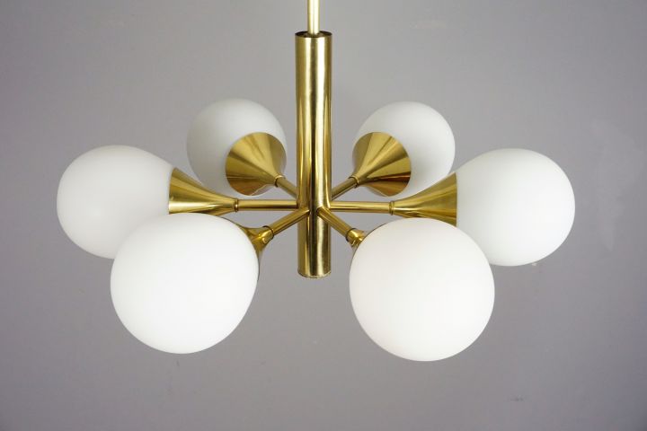Golden Kaiser Sputnik Lampe