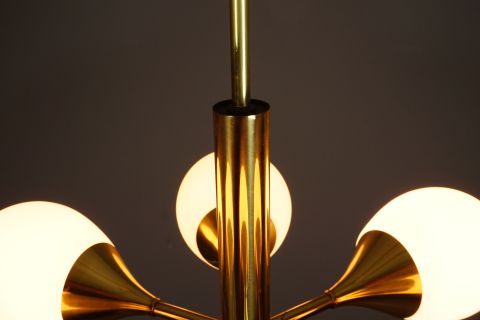 Golden Kaiser Sputnik Atomic Lamp