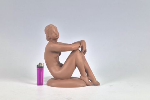 Goldscheider Art Deco Akt Figur