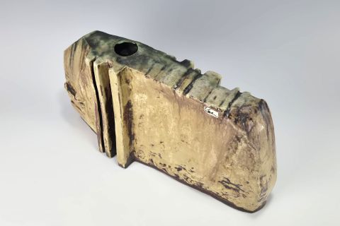 Helmut Schäffenacker Keramik Vase XXL