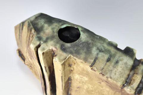 Helmut Schäffenacker Keramik Vase XXL