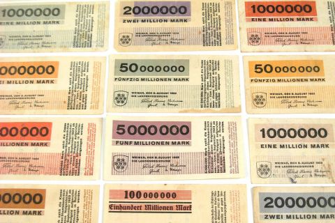 Herbert Bayer  - Notgeld Weimar