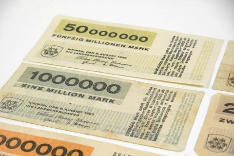 Herbert Bayer  - Notgeld Weimar