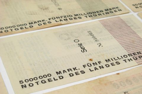 Herbert Bayer  - Notgeld Weimar