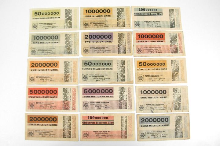 Herbert Bayer  - Notgeld Weimar