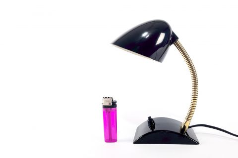 Hoso Bakelit Leuchte Art Deco Streamline