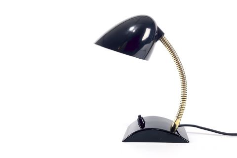 Hoso Bakelit Leuchte Art Deco Streamline