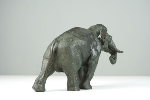 Japan Meiji Period    Bronze Elephant
