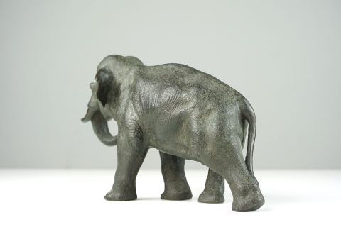Japan Meiji Period    Bronze Elephant