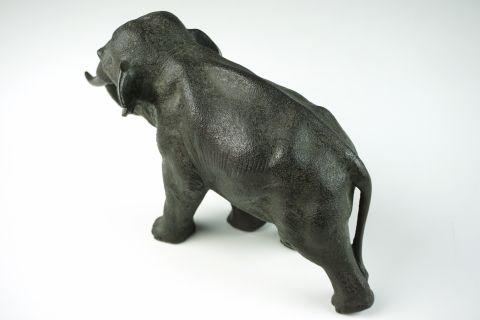 Japan Meiji Period    Bronze Elephant