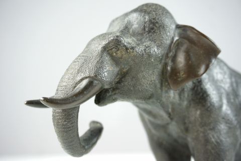 Japan Meiji Period    Bronze Elephant