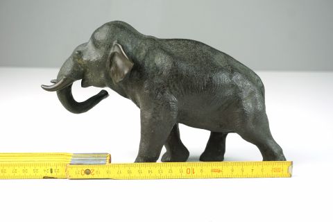 Japan Meiji Period    Bronze Elephant