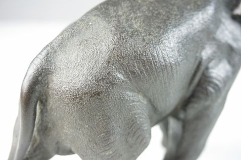 Japan Meiji Period    Bronze Elephant