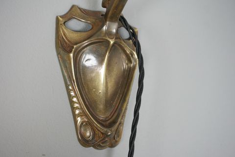 Arts & Craft Art Nouveau Table/Wall lamp