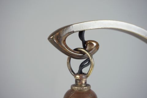 Jugendstil Art Nouveau Tisch & Wandlampe